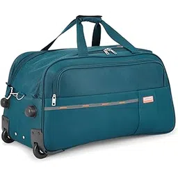 Polyester Solid Pattern Cello Inline_Skate_Wheel 8 Wheel Suitcase Dft (H) 65 Blue (Blue, Medium), 36.5 Centimeters-image-12