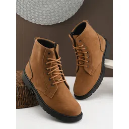 ARIWA Men Block Heeled Boots-picture-34