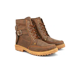 ARIWA Men Textured Casual Regular Boots-picture-12