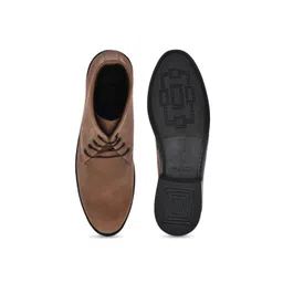 ariwa Men Textured Casual Regular Boots image 4