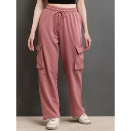 ARJ FASHION Women Relaxed Loose Fit Easy Wash Trousers-picture-30