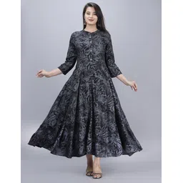 armaa Women Gown Black Maxi/Full Length Dress-picture-20