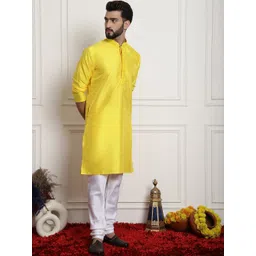 Armaan Ethnic Mandarin Collar Straight Kurta image 5