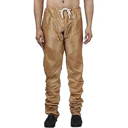 armaan ethnic Men's Casual Dupion Silk Churidar pajama-picture-18