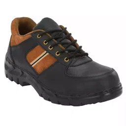 Armaduro AirMix Steel Toe Safety Shoes High Ankle Rubber Sole Black and Brown Upper Leather Size UK 10, ADR_1025-picture-27