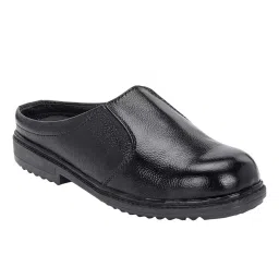 Armaduro Steel Toe Safety Shoes Low Ankle Sole Black Leather Size UK 10, AD1031-picture-39