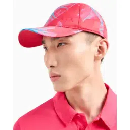 armani exchange Essential Cotton Baseball Cap-picture-36