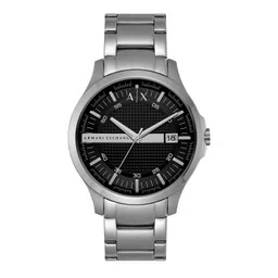 Armani Exchange Men Black Hampton Analogue Watch AX2103-picture-13
