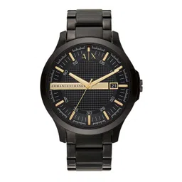 Armani Exchange Men Black Hampton Analogue Watch AX2413-picture-12