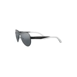 Armani Exchange Men UV Protected Silver Lens Pilot Sunglasses - 0AX2034S60636G59-picture-31
