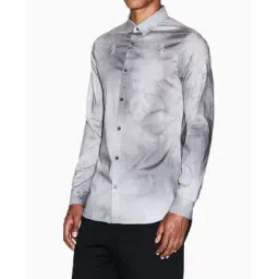 armani exchange Winter Slim Fit Shades Shirt-picture-47