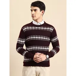 ARMISTO Men Nordic Striped Pullover-picture-11