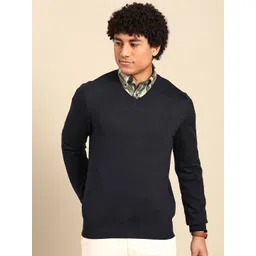 ARMISTO Men Woollen V-Neck Pullover-picture-40