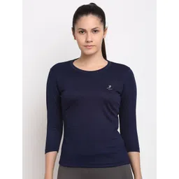 ARMISTO Women Blue Dri-FIT Slim Fit T-shirt-picture-35