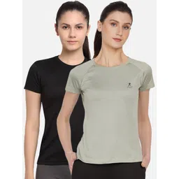 ARMISTO Women Pack of 2 Dri-FIT Slim Fit Training or Gym T-shirts-picture-21