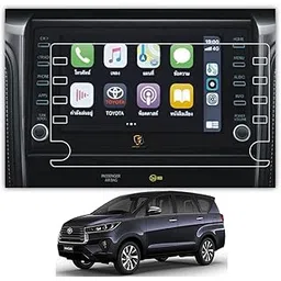 armour guards 9H Unbreakable Screen Protector Compatible With TOYOTA INNOVA 2.4 G 8 STR FACELIFT (2021) CAR Touch Screen Infotainment System (8 Inch) (Transparent)-picture-11
