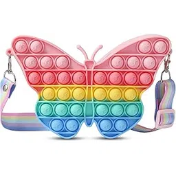 arniyavala Sling Bag for Girls - Cute Crossbody Bag with Keychain & Coin Purse | Stylish Small Shoulder Bag for Kids, Birthday & Return Gift for Girls-picture-32