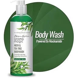 Aroma Magic Neem & Tea Tree Body Wash Pwrd by 5% Niacinamide | Removes harmful bacteria, protects with anti-microbial & antioxidant properties with neem oil, tea tree oil, Apple cider vinegar –250ml-picture-10