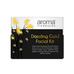 Aroma Treasures 6 Step Dazzling Gold Facial Kit- 210 g-picture-28