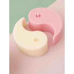 Aromatic Fables Pink & White 2 pieces Pillar Candle-picture-23