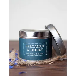 Aromatic Fables White Honey Scented Candle with Tin jar-picture-11