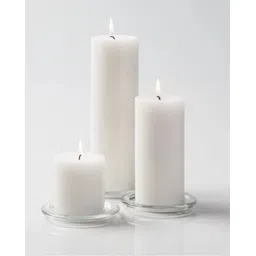 aromaticfables Set of 3 Vanilla Scented Pillar Candles-picture-19