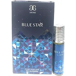 Arome Blue Star Long Lasting Attar Perfume I Usable For All I Can Be Gifted I Pocket Friendly I Alcohol Free-picture-43