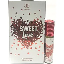 Arome Sweet Love Luxury Attar Perfume For Men Women I Non Alcoholic Roll On Attar I Usable For Gift I Pocket Scent I Long Lasting image 1