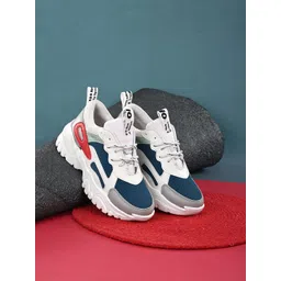 AROOM Women Navy Blue Woven Design Sneakers-picture-25