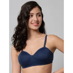 AROUSY Blue Cotton T-Shirt Bra-picture-10