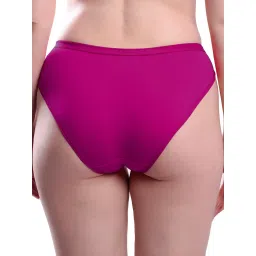 AROUSY Pink Cotton Hipster Panty image 2