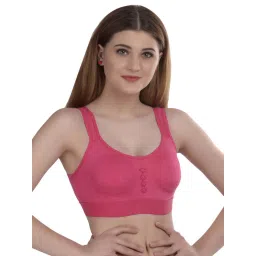 AROUSY White & Pink Cotton Beginner's Bras - Pack Of 2 image 2