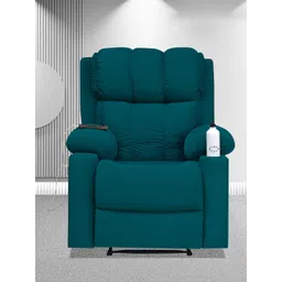 ARRA Green Velvet Manual 1 Seater Recliner-picture-24