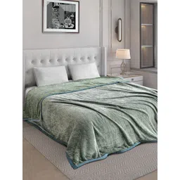 Arrabi Green Mild Winter 400 GSM Blanket-image-11