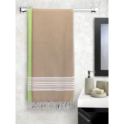 Arrabi Set Of 2 Handwoven Cotton 210 GSM Bath Towels-picture-32