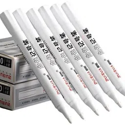 Permanent Paint Marker Pen Oil based ink marker Write on any surface set of 3 round Nib Sketch Pens-image-40