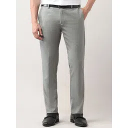 Arrow autoflex Men Regular Fit Mid-Rise Classic Formal Trousers-picture-13