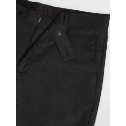 Arrow Black Slim Fit Trousers image 4