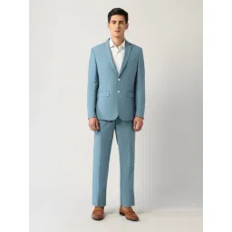 Arrow Blue Regular Fit Two Piece Suit-picture-20