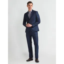 Arrow Blue Regular Fit Two Piece Suit image 4