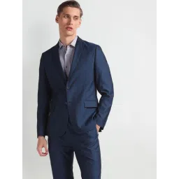 Arrow Blue Regular Fit Two Piece Suit image 3