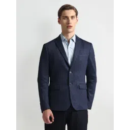 Arrow Blue Slim Fit Blazer-picture-23