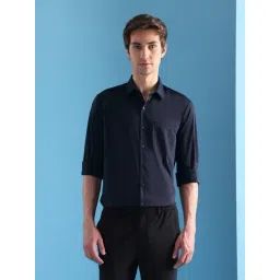 Arrow Blue Slim Fit Shirt-picture-10