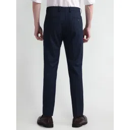 Arrow Blue Slim Fit Trousers image 2