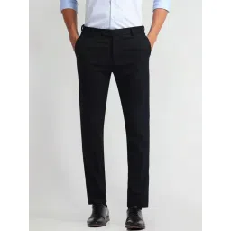 Arrow Blue Slim Fit Trousers image 1
