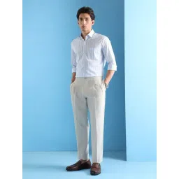 Arrow Blue Striped Slim Fit Shirt-picture-15