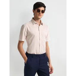 Arrow Checked Cotton Formal Shirt-picture-28