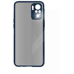 Arrow Duplex Screen Protector & Polycarbonate Back Cover Combo for Redmi Note 10 (Anti Scratch Design, Blue)-picture-19