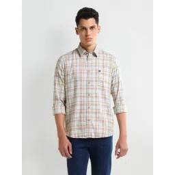 Arrow Green Cotton Regular Fit Checks Shirt-picture-17