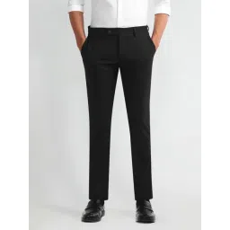 Arrow Grey Slim Fit Trousers-picture-23